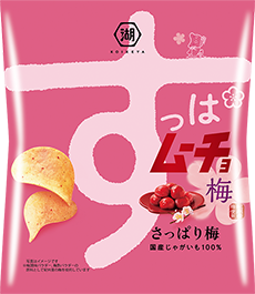 SUPPAMUCHO Chips Sweet & Sour Pickled Plum Flavor